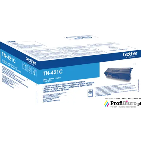 Brother TN-421C - Toner cyan do Brother DCP-L8410, HL-L8260, HL-L8360, MFC-L8690, MFC-L8900